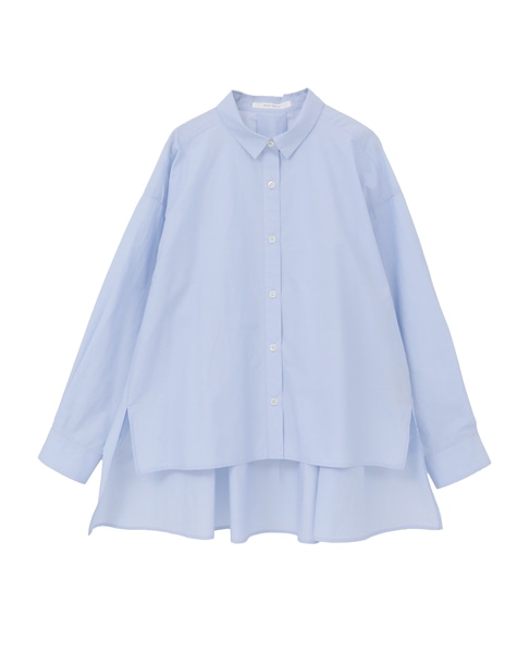 タイプライター/リヨセルストライプレギュラーカラーシャツ 詳細画像 サックス 1