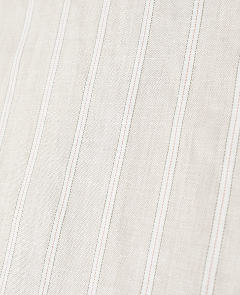 ヘンプコットンストライプシャツ 詳細画像 ベージュ 10