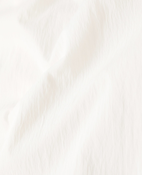 チリメンタイプライタースキッパーギャザーブラウス 詳細画像 ホワイト 10