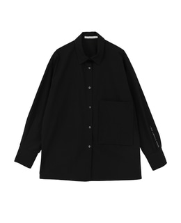 オーガニックコットンクレポンオーバーサイズシャツ