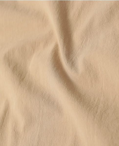 オーガニックコットンクレポンオーバーサイズシャツ 詳細画像 ベージュ 7