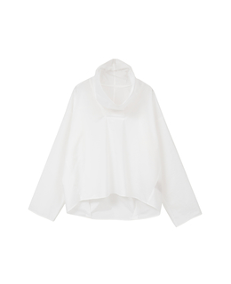 タイプライターハイネックブラウス