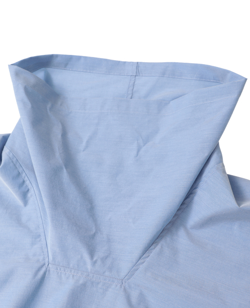 タイプライターハイネックブラウス 詳細画像 ブルー 4