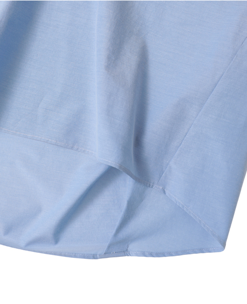 タイプライターハイネックブラウス 詳細画像 ブルー 8