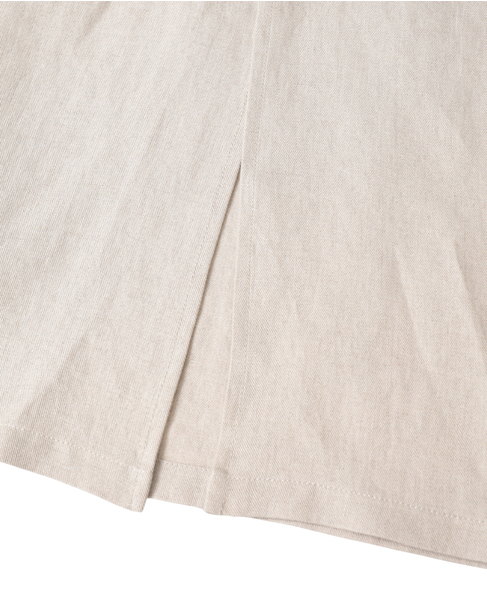 高密度ツイルジャパンリネンエプロンプルオーバー 詳細画像 キナリ 8