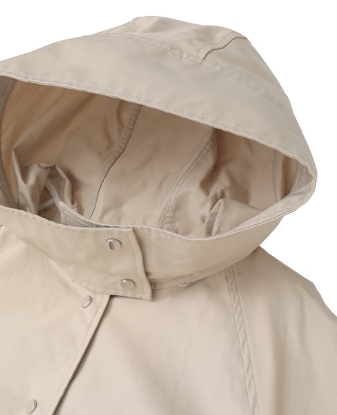 リサイクルナイロンフーディコート 詳細画像 ライトベージュ 3