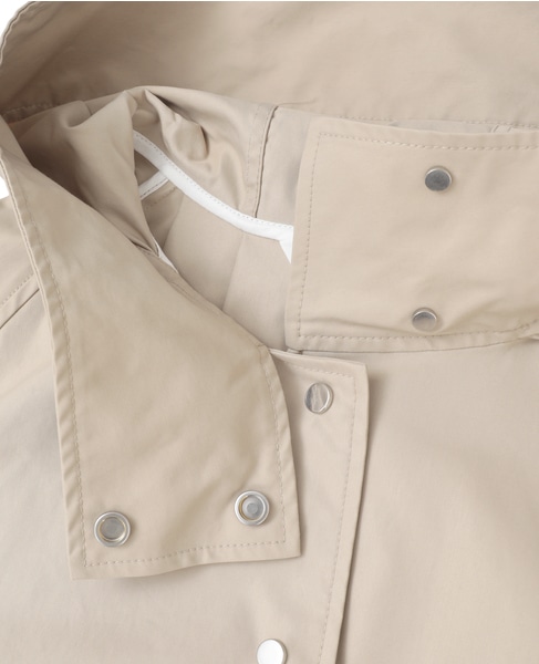 リサイクルナイロンフーディコート 詳細画像 ライトベージュ 4