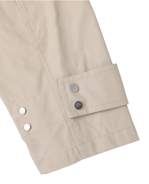 リサイクルナイロンフーディコート 詳細画像 ライトベージュ 5