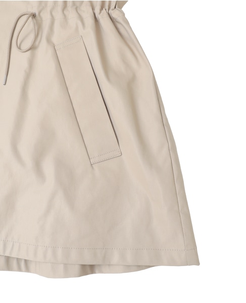 リサイクルナイロンフーディコート 詳細画像 ライトベージュ 6