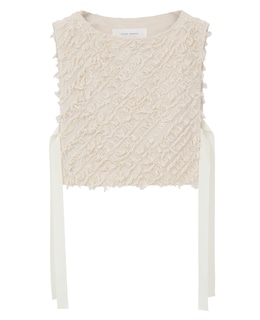 フリンジカットJQショートベスト