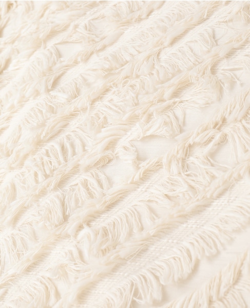 フリンジカットJQショートベスト 詳細画像 アイボリー 6