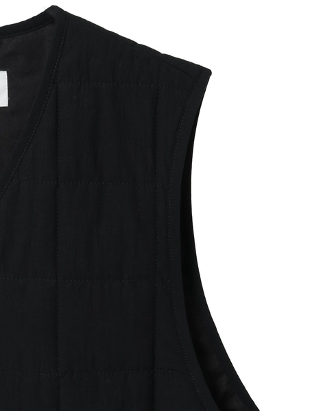 コットンキルティングべスト 詳細画像 ブラック 4