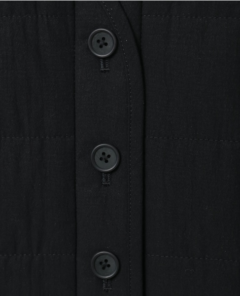 コットンキルティングべスト 詳細画像 ブラック 6