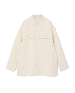 ペーパーツイードシャツジャケット