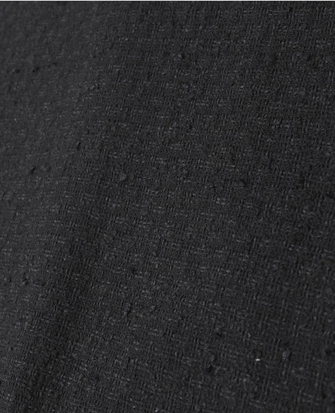 ペーパーツイードシャツジャケット 詳細画像 ブラック 8