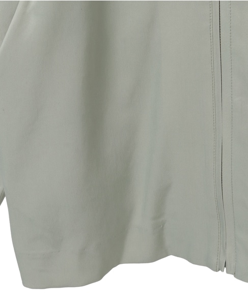 キュプラストレッチストレートブルゾン 詳細画像 セージ 5