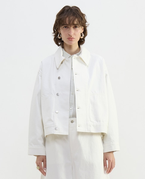 11.8ozデニムワークジャケット 詳細画像 ホワイト 1