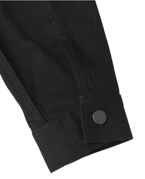 11.8ozデニムワークジャケット 詳細画像 ブラック 13