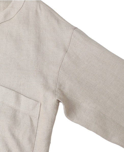 リネンオックスショートジャケット 詳細画像 ベージュ 12