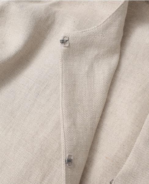 リネンオックスショートジャケット 詳細画像 ベージュ 14