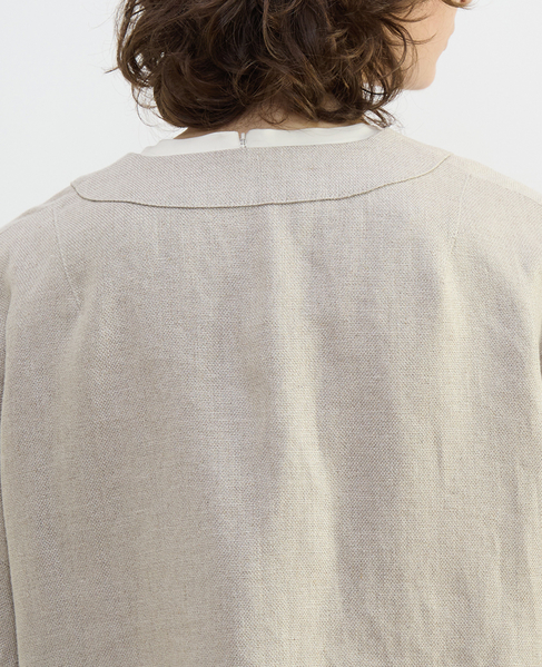 リネンオックスショートジャケット 詳細画像 ベージュ 7