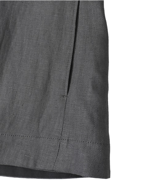 リネンオックスデザインベスト 詳細画像 グレー 5