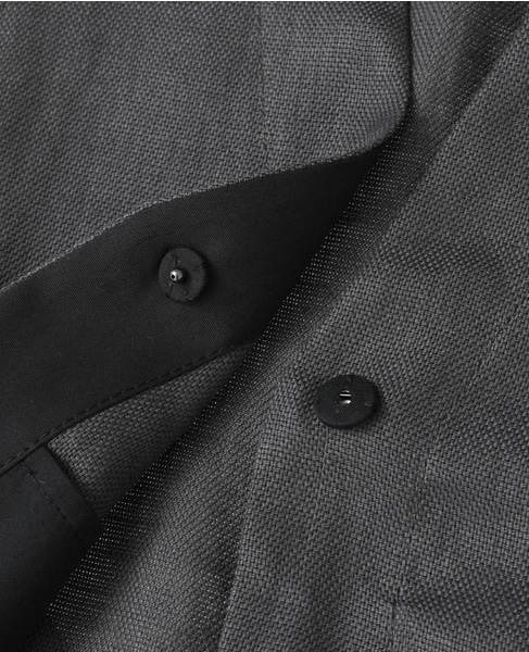 リネンオックスデザインベスト 詳細画像 グレー 7