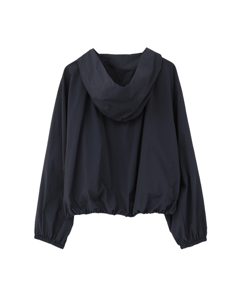 コットンナイロンワッシャーバルーンフーディーブルゾン 詳細画像 ネイビー 2