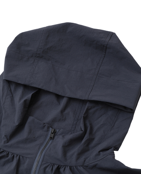 コットンナイロンワッシャーバルーンフーディーブルゾン 詳細画像 ネイビー 3