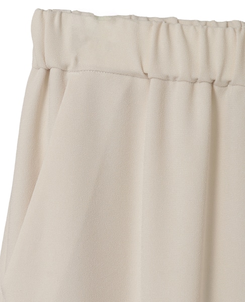 バックサテンジョーゼットジョガーパンツ 詳細画像 ライトベージュ 3