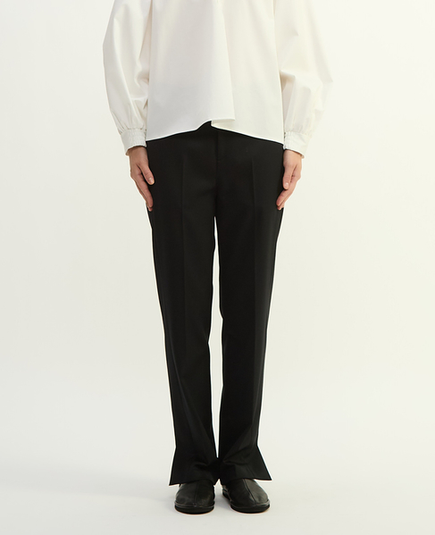 ベネストレッチストレートパンツ 詳細画像 ブラック 2