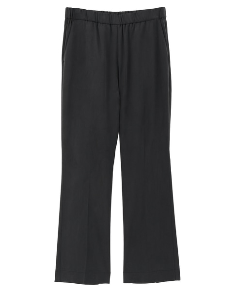 キュプラストレッチAラインパンツ 詳細画像 ブラック 11