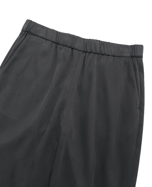 キュプラストレッチAラインパンツ 詳細画像 ブラック 13
