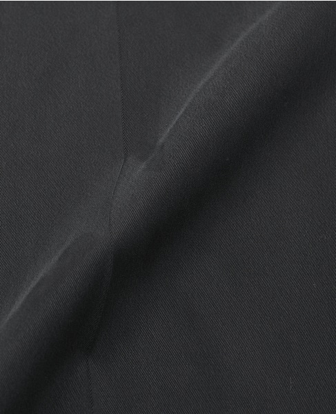 キュプラストレッチAラインパンツ 詳細画像 ブラック 16