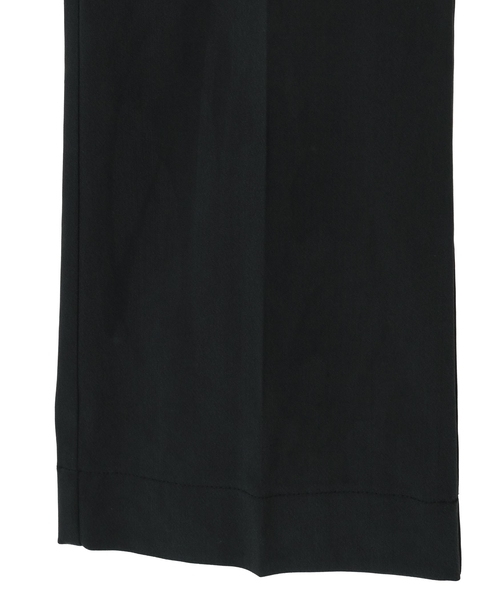 キュプラストレッチAラインパンツ 詳細画像 ブラック 5