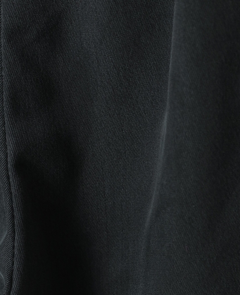 キュプラストレッチAラインパンツ 詳細画像 ブラック 6