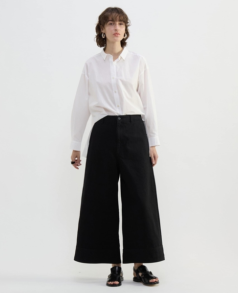 11.8ozデニムワイドパンツ 詳細画像 ブラック 13