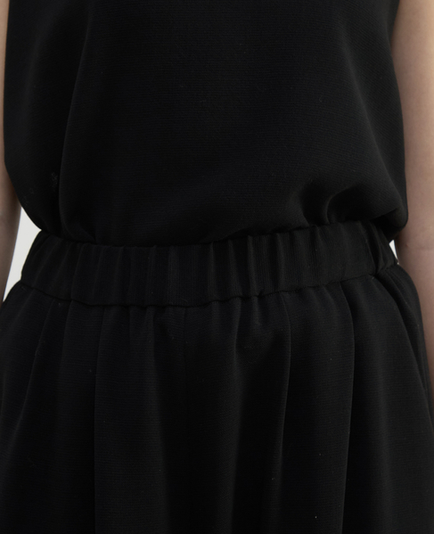 ウールメッシュバルーンカットパンツ 詳細画像 ブラック 5