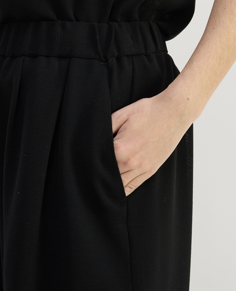 ウールメッシュバルーンカットパンツ 詳細画像 ブラック 6
