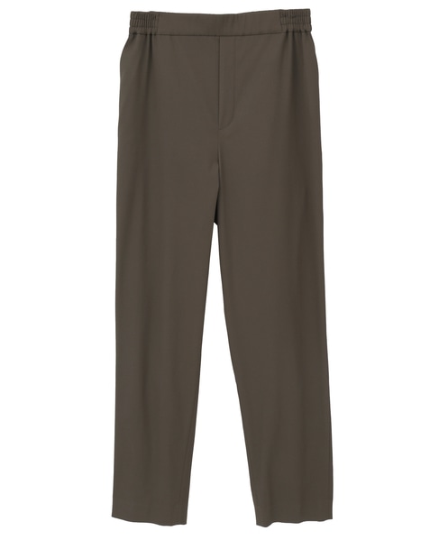 コットンキュプララチネテーパードパンツ 詳細画像 カーキグレー 1