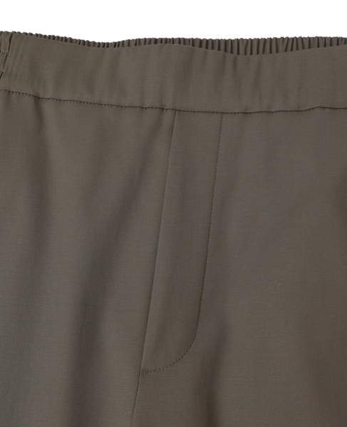 コットンキュプララチネテーパードパンツ 詳細画像 カーキグレー 4