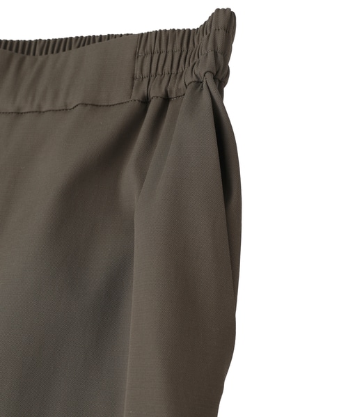 コットンキュプララチネテーパードパンツ 詳細画像 カーキグレー 5