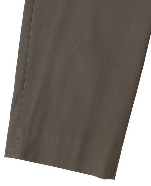 コットンキュプララチネテーパードパンツ 詳細画像 カーキグレー 6