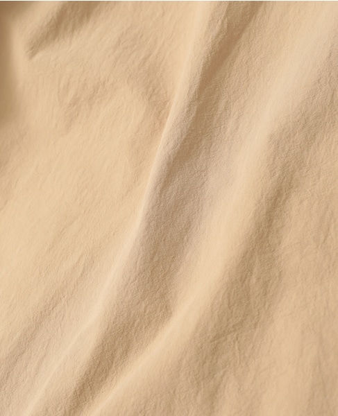 オーガニックコットンクレポンウエストゴムワイドパンツ 詳細画像 ベージュ 6