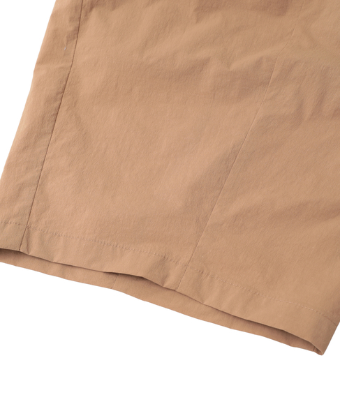 コットンナイロンワッシャータックイージーパンツ 詳細画像 キャメル 6