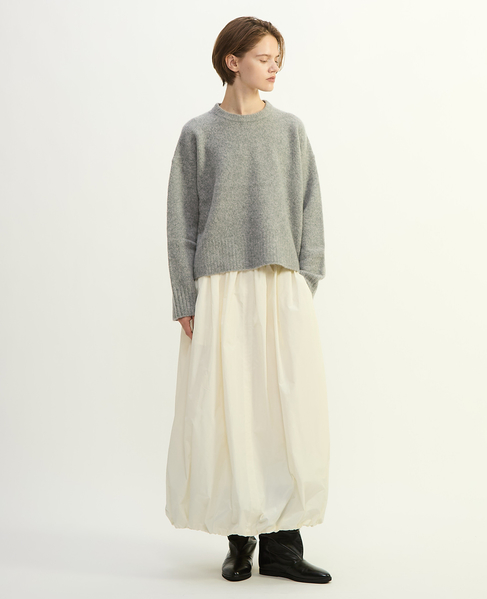 マイクロタフタバルーンスカート 詳細画像 アイボリー 6