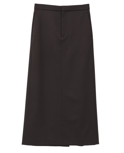 ベネストレッチストレートスカート 詳細画像 ブラウン 1
