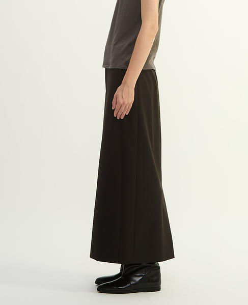 ベネストレッチストレートスカート 詳細画像 ブラウン 10