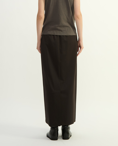 ベネストレッチストレートスカート 詳細画像 ブラウン 11