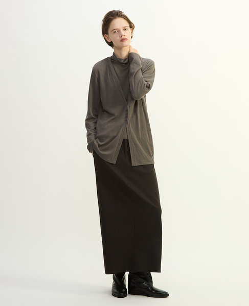 ベネストレッチストレートスカート 詳細画像 ブラウン 12